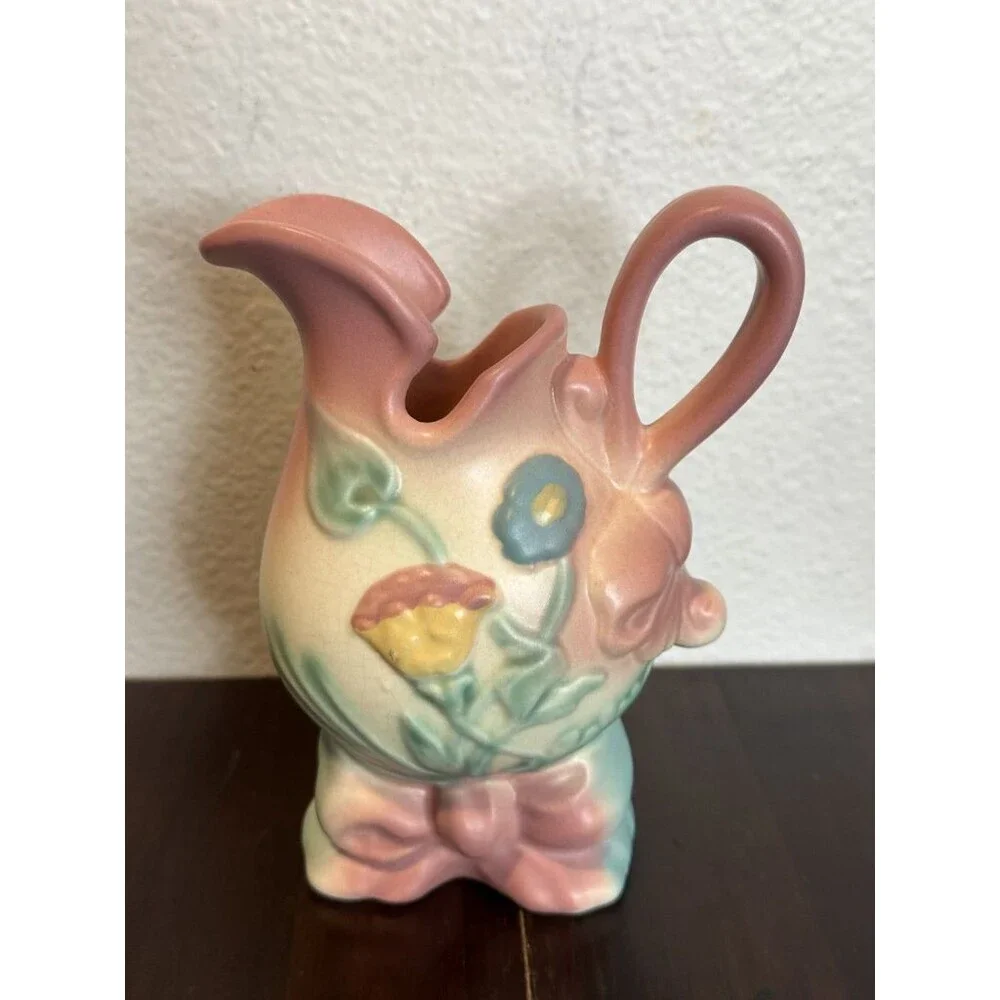 Vintage MCM Hull Pottery Bowknot B1 5 1/2